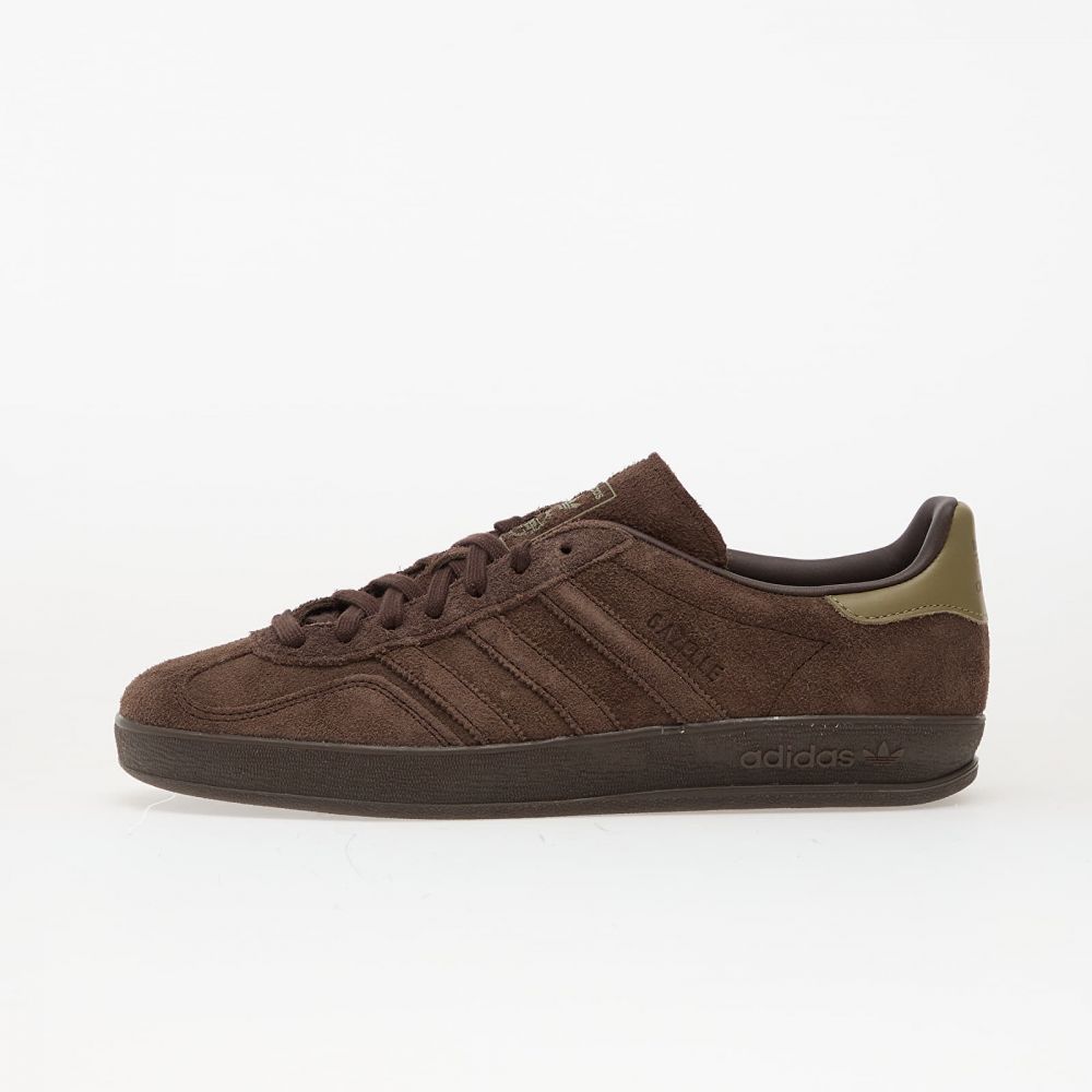 Tenisky adidas Gazelle Indoor Dark Brown/ Dark Brown/ Orbit Green EUR 44 2/3