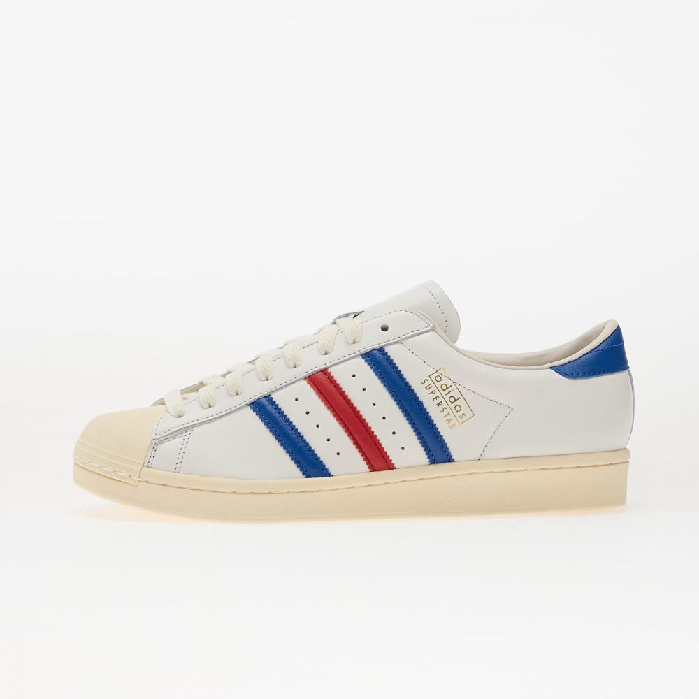 Tenisky adidas Superstar Vintage Made in Germany Core White/ Blue/ Better Scarlet EUR 44 2/3