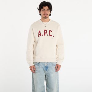 Mikina A.P.C. Sweat Harris - Gots Ecru Chine XXL