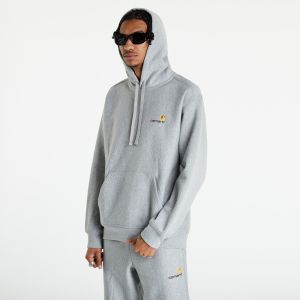 Mikina Carhartt WIP Hooded American Script Sweat Grey XXL