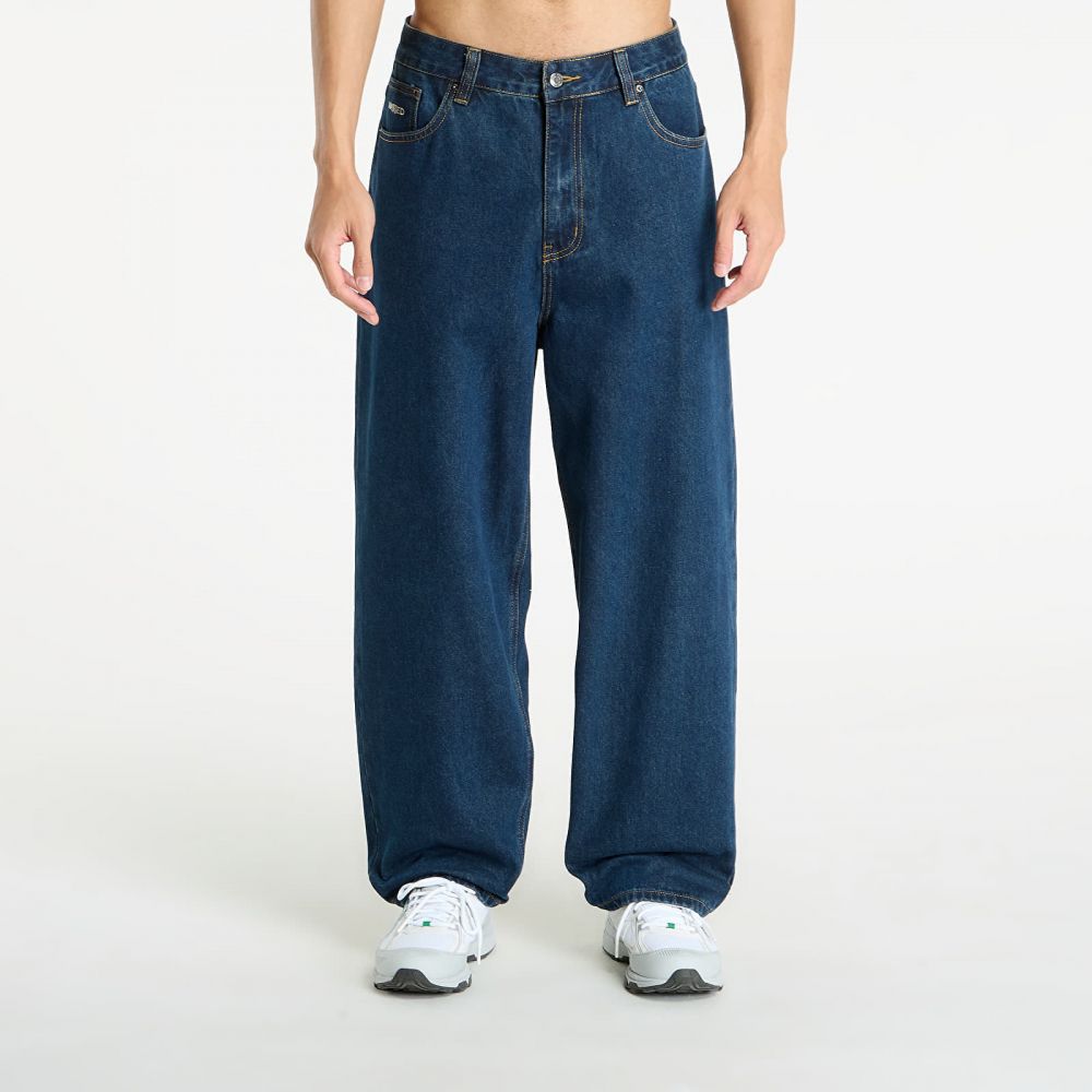 Kalhoty Wasted Paris M Crest Casper Pant Raw Blue 36