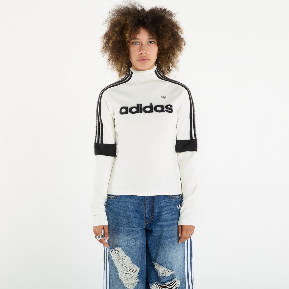 Tričko adidas Long Sleeve Long-Sleeve Top Off White S