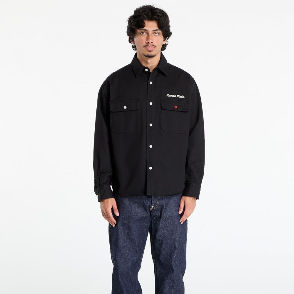 Košeľa HUMAN MADE Oversized Shirt Black XXL