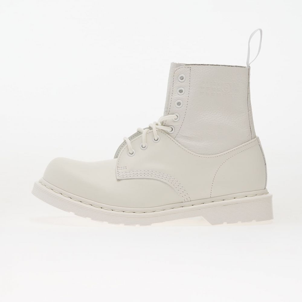 Tenisky MM6 Maison Margiela x Dr. Martens 1460 Twist White/ Optical White EUR 44
