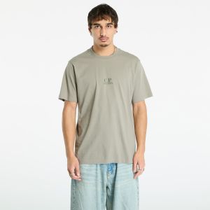 Tričko C.P. Company 30/1 Jersey British Sailor Short Sleeve Logo T-Shirt Fungi Grey S