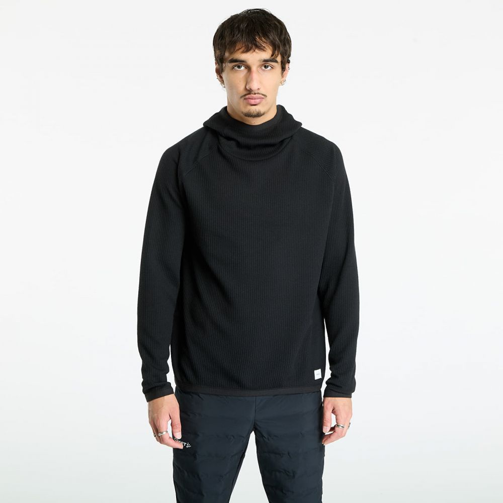 Mikina Craft Grid Hood Black XL