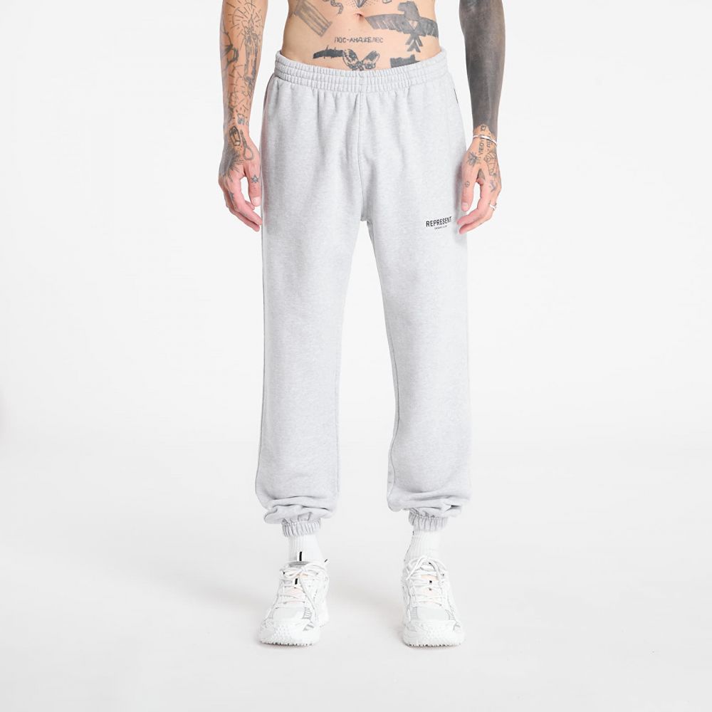Tepláky REPRESENT Owners Club Sweatpant Ash Grey/ Black XXL
