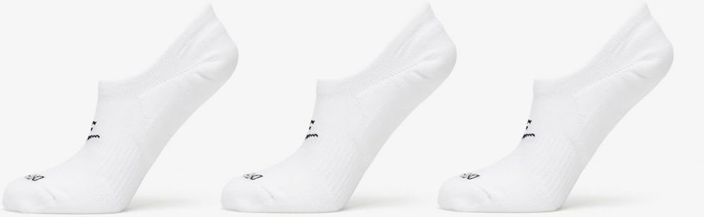 Nike Everyday Plus Cushioned Footie 3-Pack Socks White/ Black XL