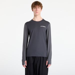 Tričko adidas Terrex Multi Synthetic Base Layer Long Sleeve Carbon XL