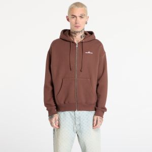 Mikina Awake NY Crown Logo Full-Zip Hoodie Brown M