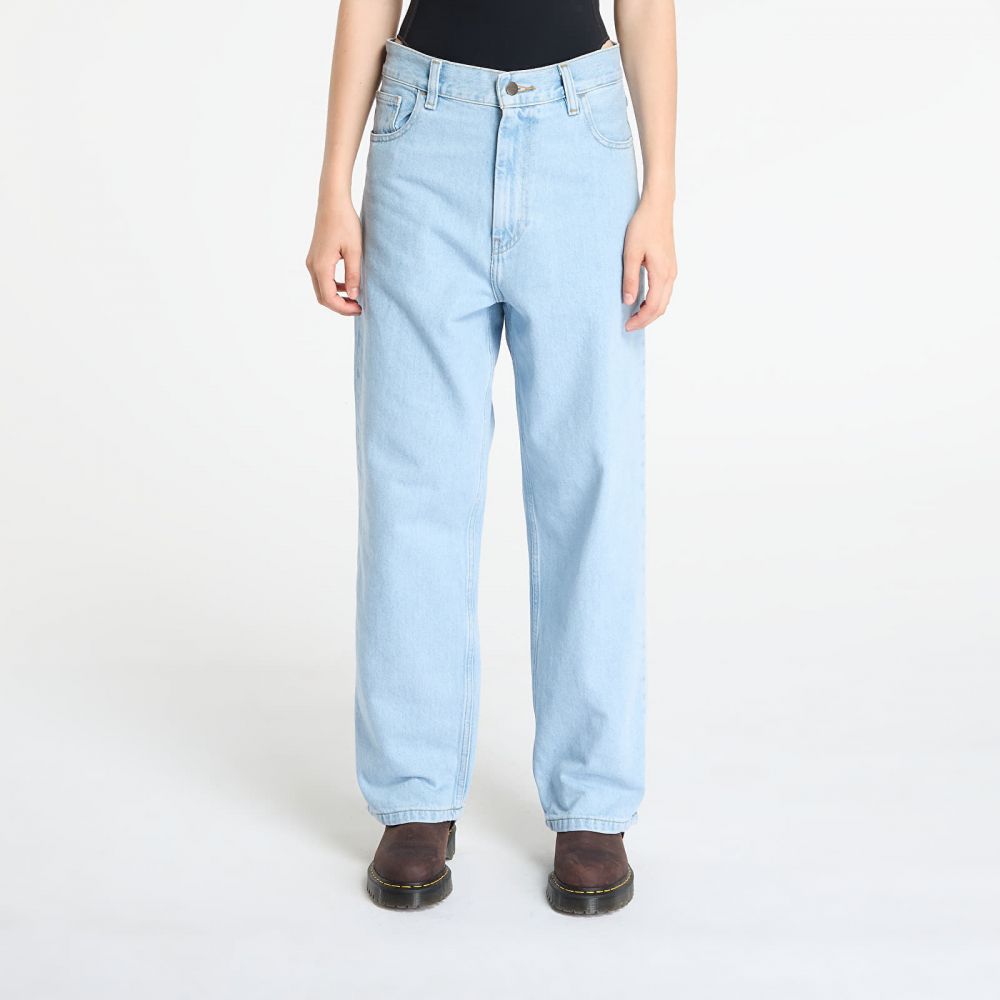 Kalhoty Carhartt WIP W' Brandon Pant Blue Heavy Stone Bleached XS