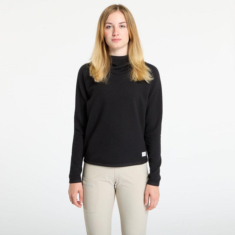 Mikina Craft Grid Hood Black M