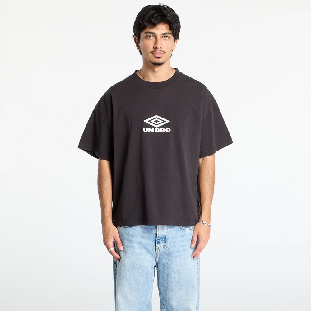 Tričko Umbro Og Logo T-Shirt Washed Black XL