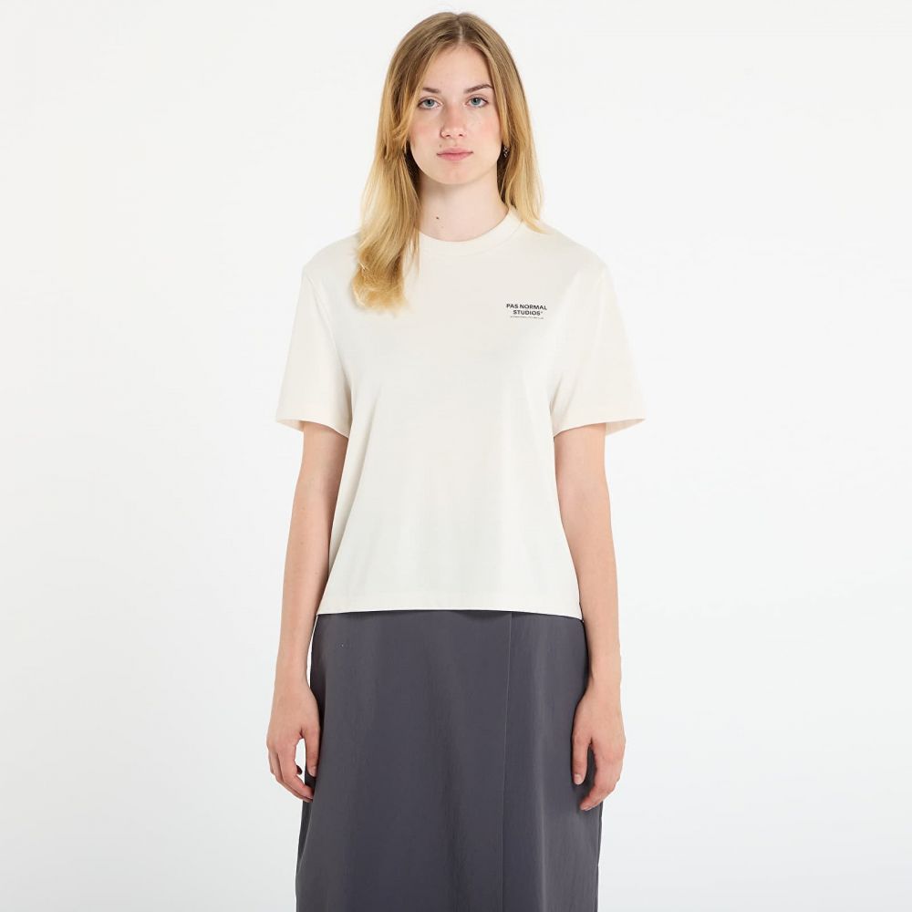 Tričko Pas Normal Studios Women's Off-Race Lightweight T-shirt Off White M