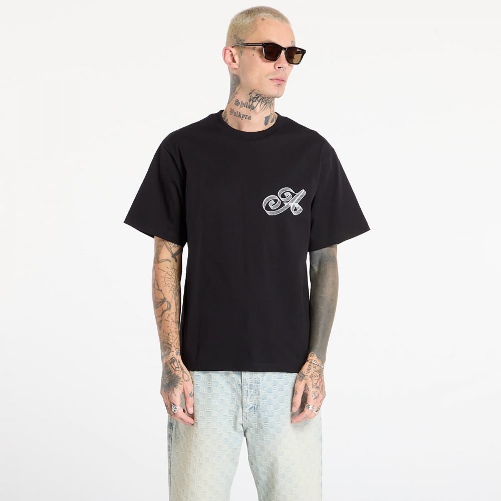 Tričko Awake NY Script Tee Black M