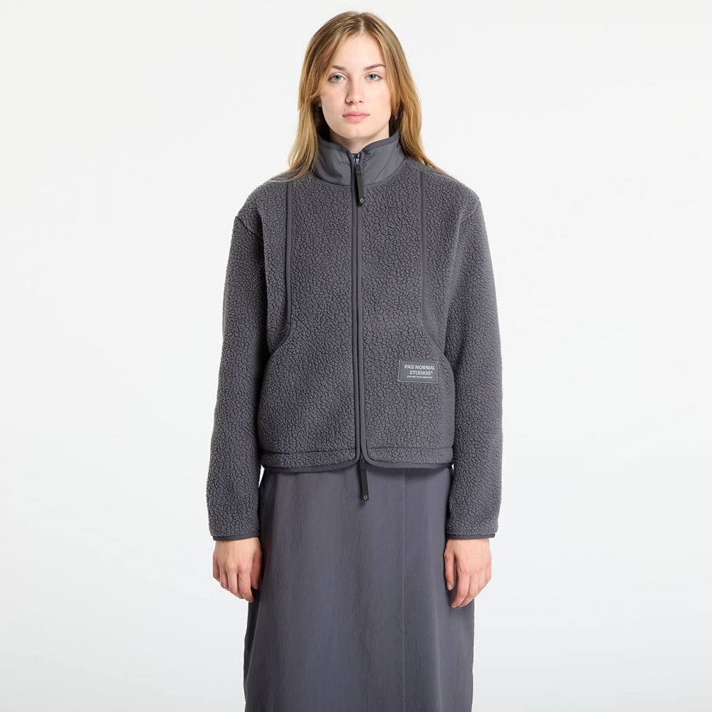 Bunda Pas Normal Studios Women's Off-Race Pile Fleece Jacket Steel M