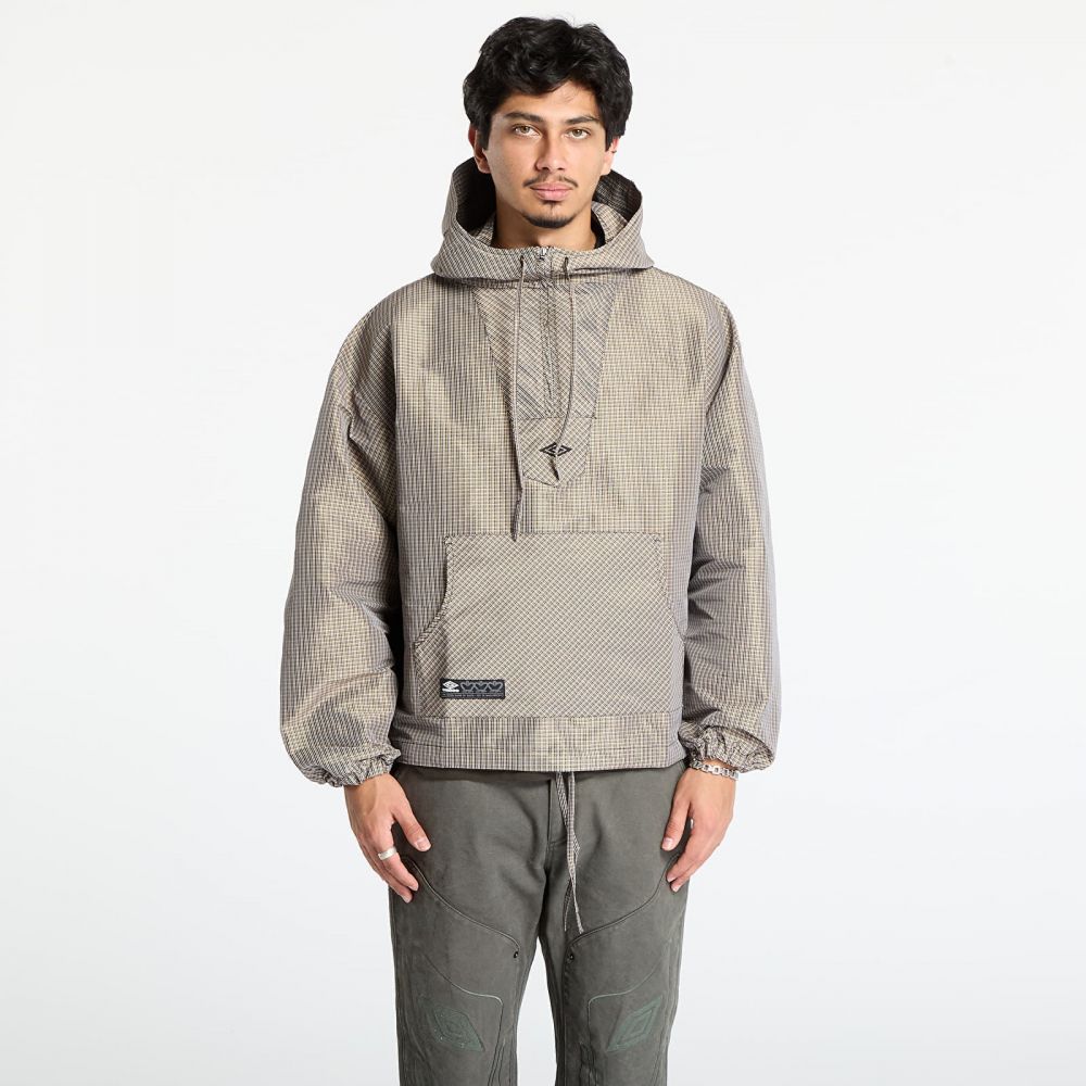 Bunda Umbro Masked Check Anorak Beige/ Black L
