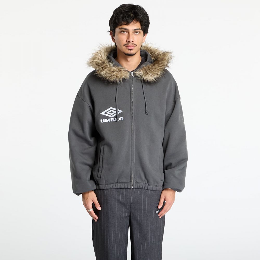 Mikina Umbro Fur Masked Hoodie Dark Grey XL
