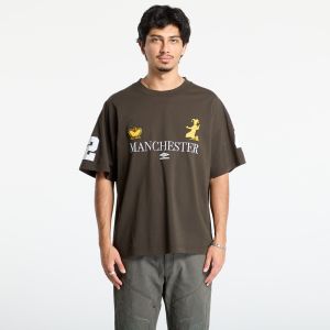 Tričko Umbro Manc T-Shirt Dark Olive L