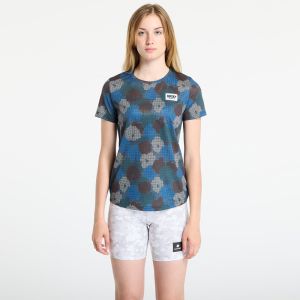 Tričko SAYSKY W Flower Combat T-Shirt Blue Aop S