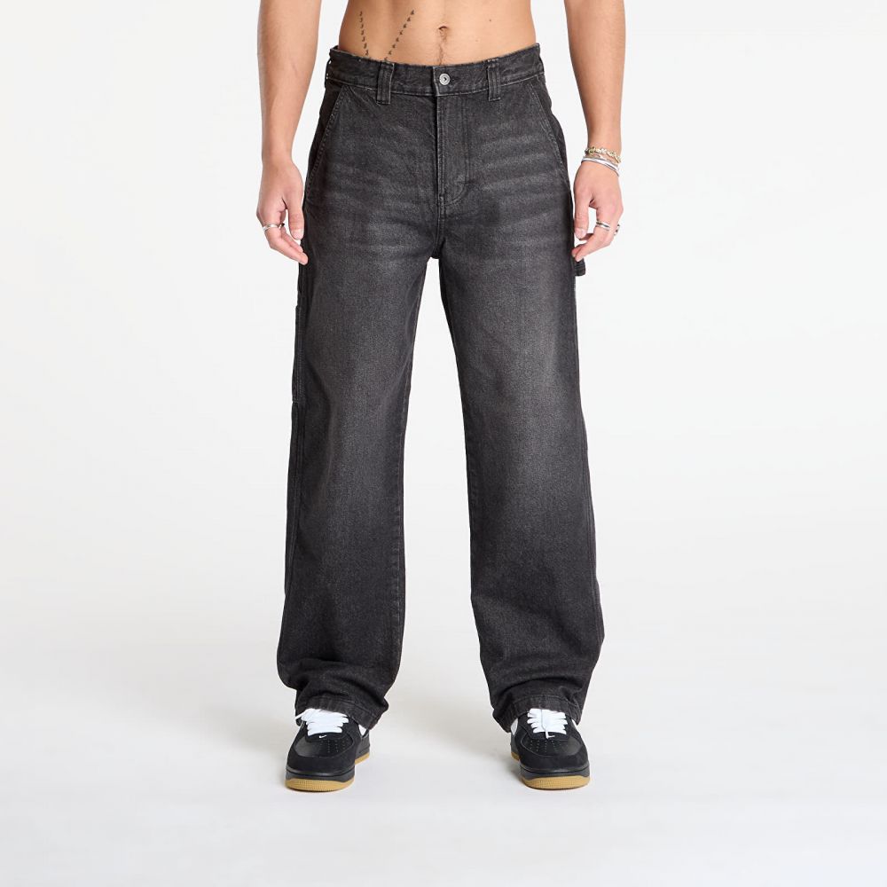 Kalhoty Dickies Stevensville Carpenter Black Washed W30/L32