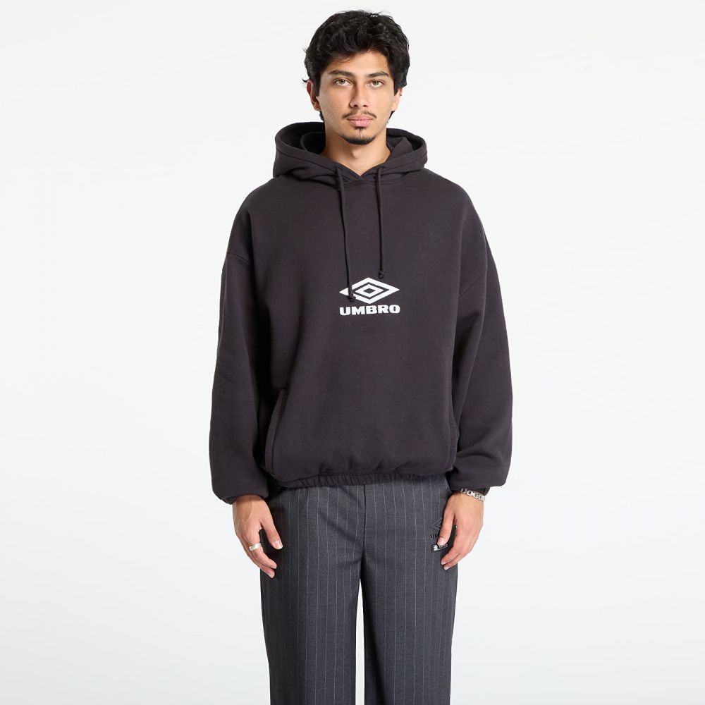 Mikina Umbro Og Logo Mask Hoodie Washed Black M