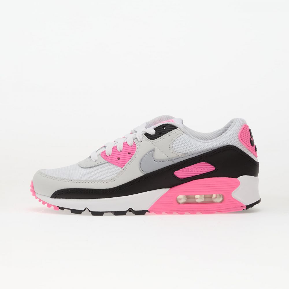 Tenisky Nike Air Max 90 White/ Wolf Grey-Pink Glow-Black EUR 43