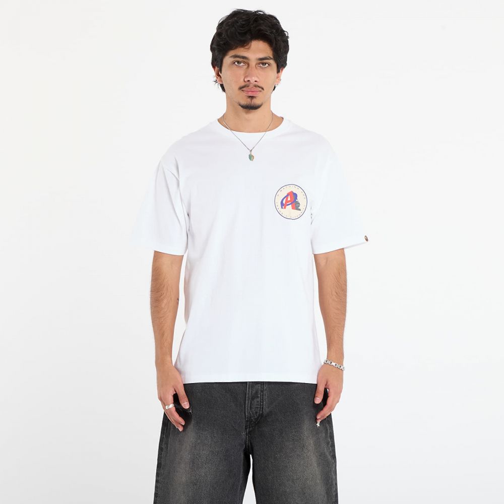 Tričko A BATHING APE Ape Transit Authority Tee White L