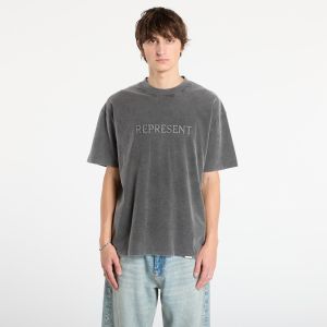 Tričko REPRESENT Embroidered Serif Logo T-Shirt Vintage Grey XL