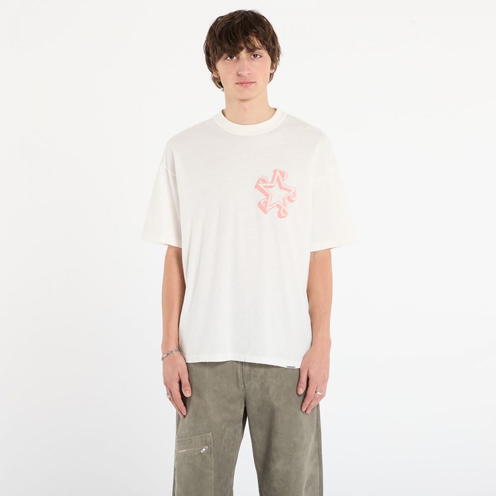 Tričko REPRESENT Initial Star T-Shirt Flat White XL