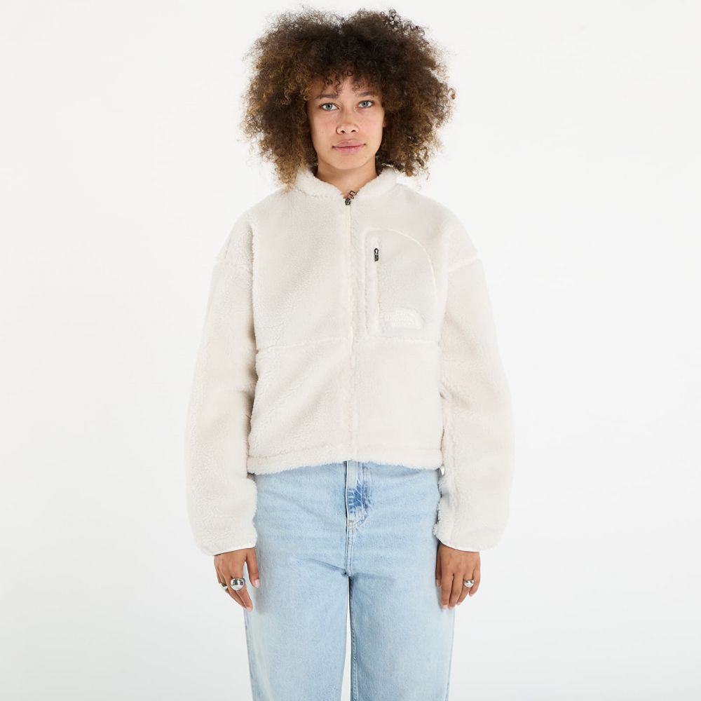 Bunda The North Face W Extreme Pile Fz Jacket 2 White Dune S