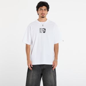 Tričko A BATHING APE Frankenstein Bape Logo Relaxed Fit Tee White M