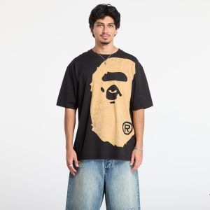 Tričko A BATHING APE Bleached Big Ape Head Relaxed Fit Tee Black XL