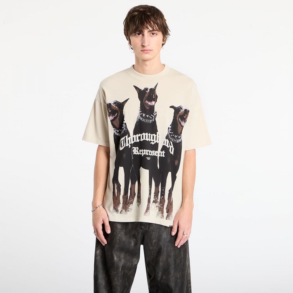 Tričko REPRESENT Thoroughbred T-Shirt Vintage White S