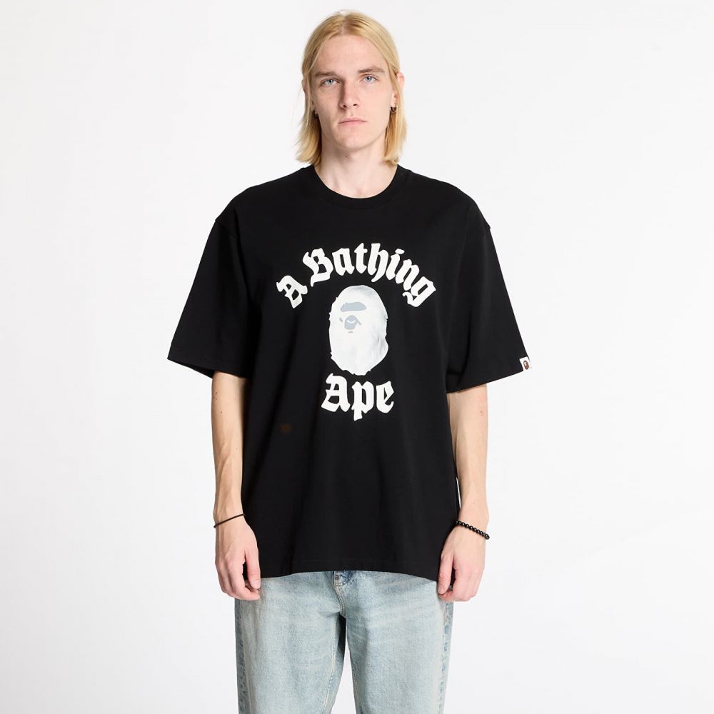 Tričko A BATHING APE College Relaxed Fit Tee 2 Black M