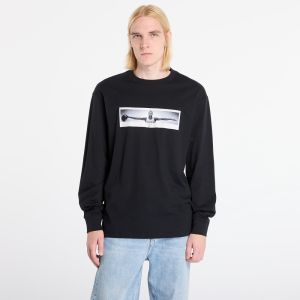 Tričko Jordan M Brand Photo LS Crew Black/ White S