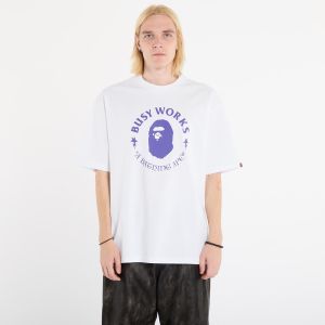 Tričko A BATHING APE Busy Works Relaxed Fit Tee White L