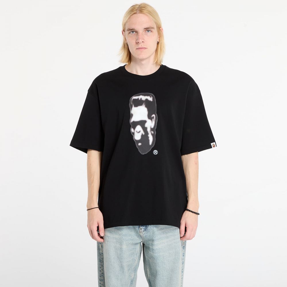 Tričko A BATHING APE City Camo Frankenstein Relaxed Fit Tee Black XL