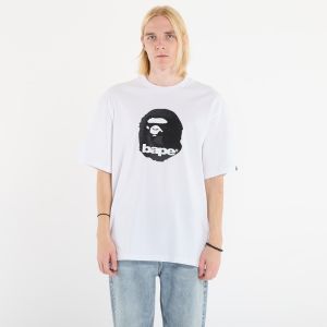 Tričko A BATHING APE Ape Head Relaxed Fit Tee White XL