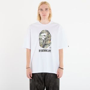 Tričko A BATHING APE Tree Edge Camo By Bathing Ape Relaxed Fit Tee White XXL