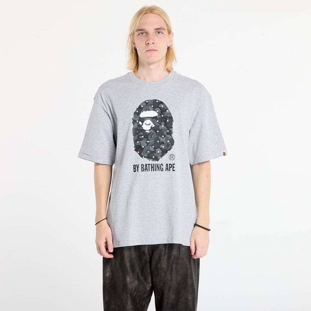 Tričko A BATHING APE Abc Dot Camo By Bathing Ape Relaxed Fit Tee Gray S
