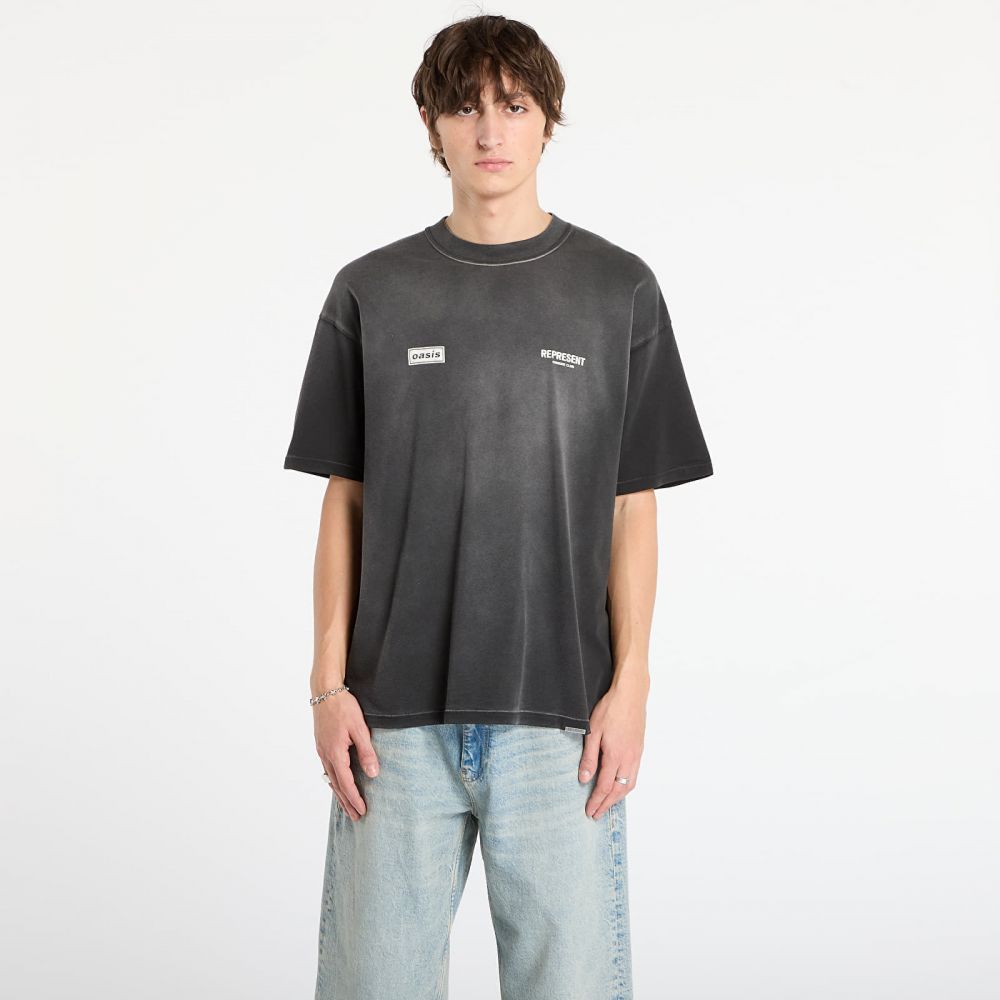 Tričko REPRESENT Oasis Owners Club T-Shirt Stained Black L