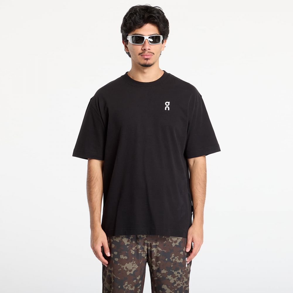 Tričko On Club-T Graphic Black/ Olive XS
