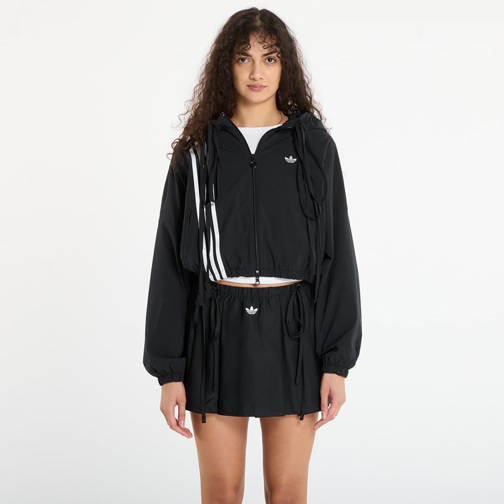 Bunda adidas Ribbon Off Placed 3-Stripes Tracktop Black S