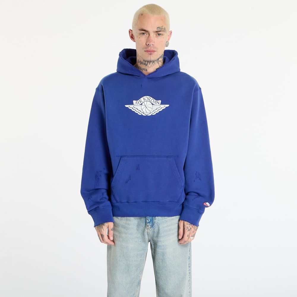 Mikina Jordan Rare Air Men's Fleece Pullover Hoodie Deep Royal L