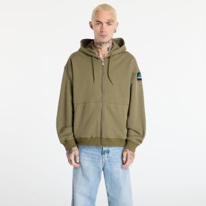 Mikina adidas Equipment Reflective Hoodie Full-Zip Focus Olive L