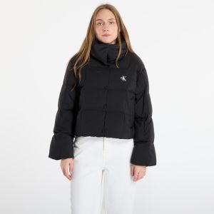 Bunda Calvin Klein Jeans Short Down Puffer Jacket Black L