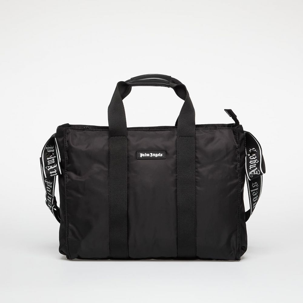 Palm Angels Kids Large Mommy Bag Black/ Off White Universal