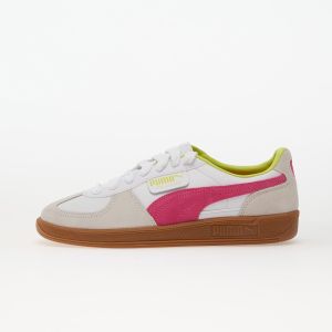 Tenisky Puma Palermo Lth Puma White-Fluro Pink Pes EUR 40.5