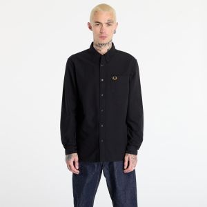 Košeľa FRED PERRY Oxford Shirt Black XL